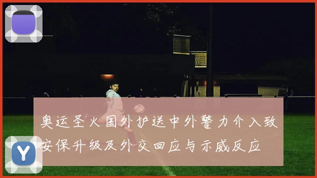 奥运圣火国外护送中外警力介入致安保升级及外交回应与示威反应